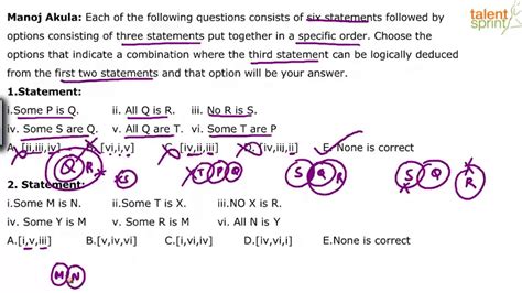 logical-reasoning syllogisms-test hard|Syllogism Questions with Answers .